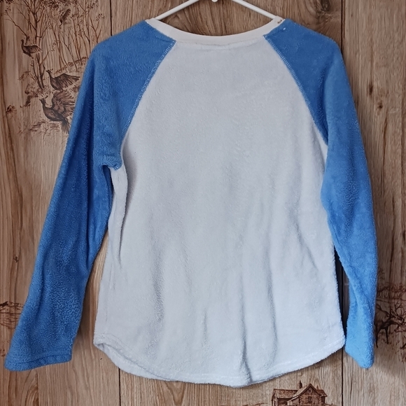 Disney Eyore "Wake Up For What?" Fuzzy Fleece Sherpa Pajama Sh… - Picture 2 of 5